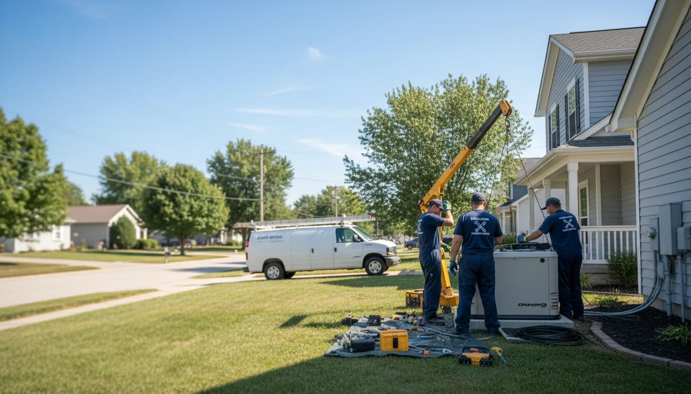 Generator Installation in Sarahsville, OH near me